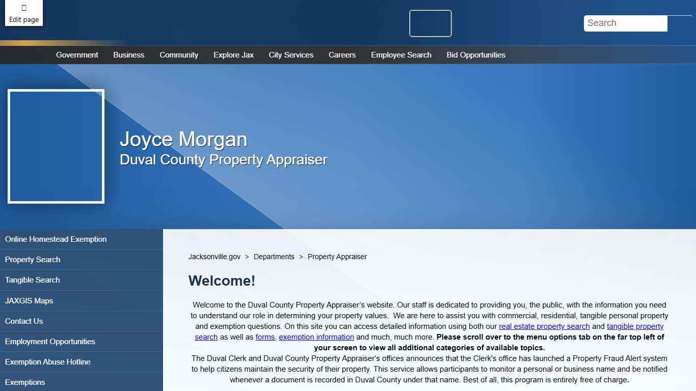 Jacksonville.gov - Property Appraiser